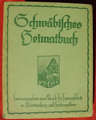 (1005104) "Schwaebisches Heimatbuch 1926". 146 Seiten + 22 Seiten Anhang. Verlag Weise, Stuttgart