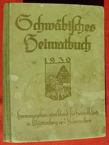 (1005105) "Schwaebisches Heimatbuch 1930". 180 Seiten. Otto Bechtle-Verlag, Esslingen