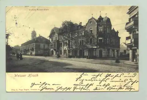 (01067-021) Ansichtskarte "Weisser Hirsch". Dresden. Marke u. Stempel von 1911. Orig.-A. Hugo Engler, Dresden. PLZ-Bereich pauschal 01067