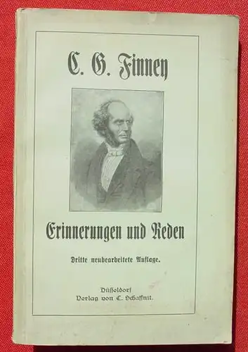 () "C. G. Finney - Erinnerungen und Reden". 234 S., Schaffnit-Verlag, Duesseldorf 1927