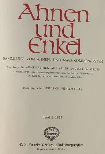 (0010316) "Roechling" Reihe : Ahnen und Enkel. Starke, Gluecksburg / Ostsee 1955