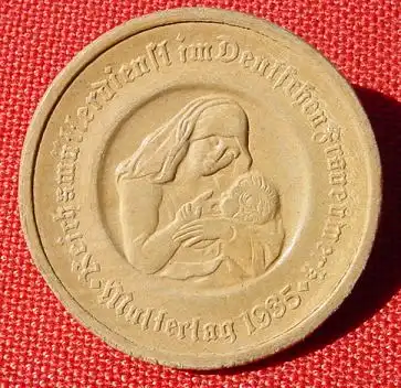 (1038152) 2 Abzeichen Reichsmuetterdienst 1935 Frauenwerk Drittes Reich