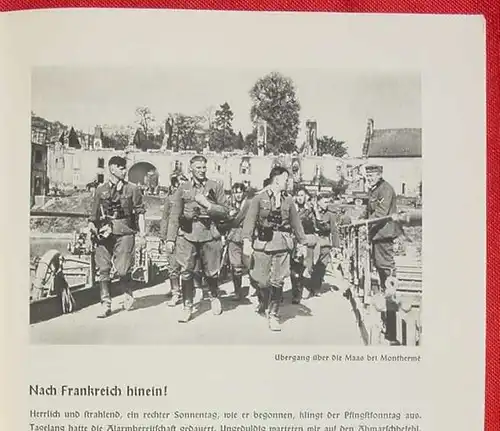 () Division Sintzenich. Feldzuge in Frankreich 1940. Drittes Reich. Militaria