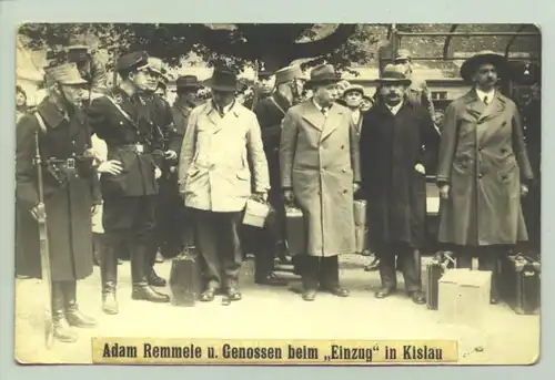 (1009875) Foto-Ansichtskarte. Verhaftung badischer Sozialdemokraten 1933