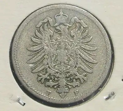 () Deutsches Reich. 10 Pfennig 1888 - F. Kursmuenze. Kaiserreich. Jaeger Nr. 4