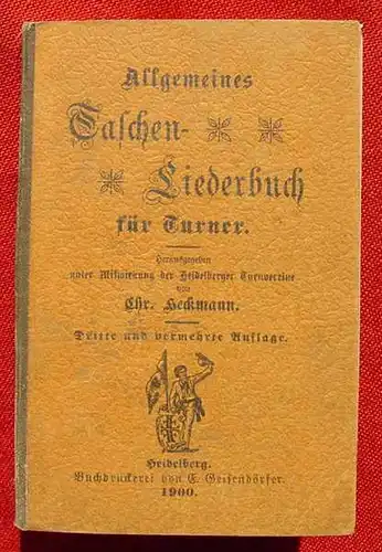 Liederbuch fuer Turner. HD 1900 ()