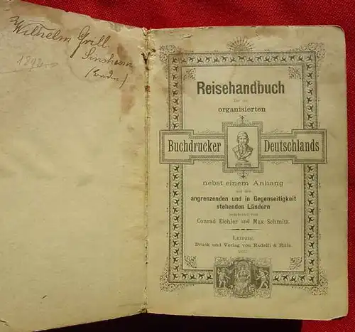 Buchdrucker-Reisehandbuch 1892 ()