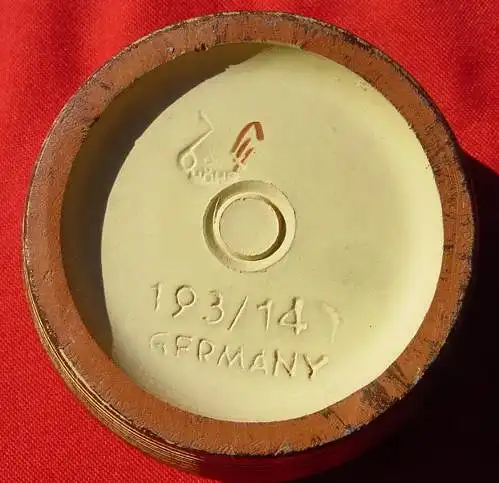 Alte Keramik-Vase. Moehr 193 / 14 Germany. (1031462)