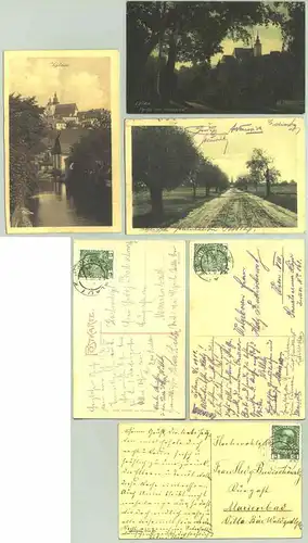 Iglau (1027057) 3 Ansichtskarten. Heute : Tschechische Republik ? Postalisch gelaufen 1911