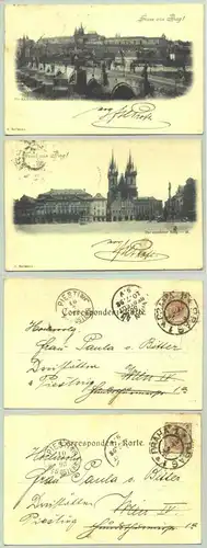 Prag, CS, 2 x 1898 (1026961)