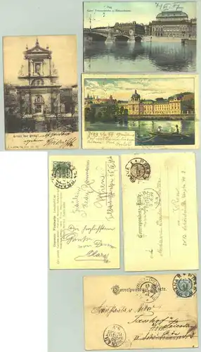 Prag, CS, 3 x 1899-1907 (1026958)