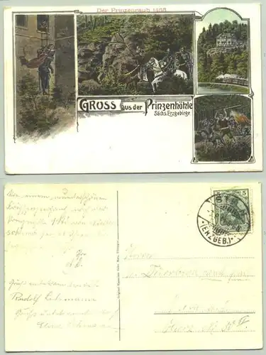 Prinzenhoehle /Erzgeb., CS ? 1911 (1027040)