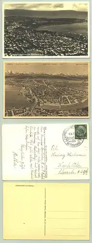 (1021689) 2 Ansichtskarten. Konstanz. PLZ-Bereich pauschal 78465. Eine AK postalisch gelaufen 1937
