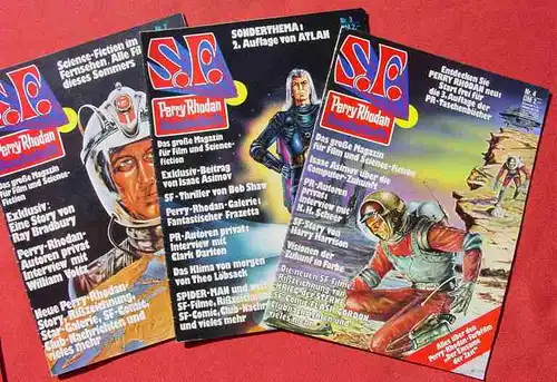 (1039128) 4 x Perry Rhodan - SONDERHEFT (SF-Magazin von 1979) Ausgaben Nr. 1, 2, 3, 4