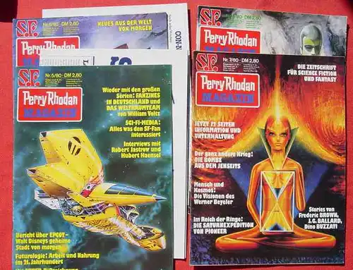 (1039129) 16 x Perry Rhodan - MAGAZIN (Science-Fiction) ab 2/1979 + 7 Hefte gratis dazu