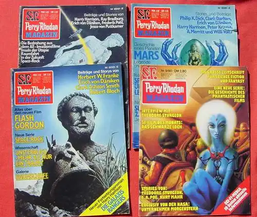 () 16 x Perry Rhodan - MAGAZIN (Science-Fiction) ab 2/1979 + 7 Hefte gratis dazu