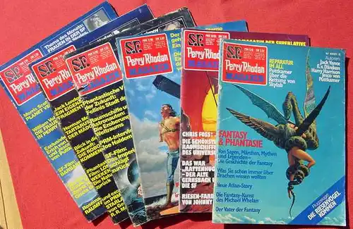 (1039129) 16 x Perry Rhodan - MAGAZIN (Science-Fiction) ab 2/1979 + 7 Hefte gratis dazu