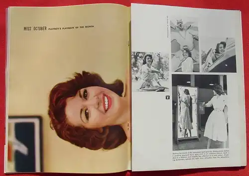 (1039161) PLAYBOY USA. October, 1959. Komplettes Original-Magazin mit Innenteil