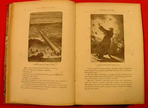 (2001772) "DE LA TERRE A LA LUNE - TRAJET DIRECT EN 97 HEURES 20 MINUTES" par Jules Verne. 'LES VOYAGES EXTRAORDINAIRES'