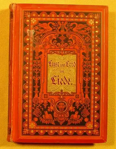 () "Lust und Leid im Liede" - 'Neuere deutsche Lyrik'. 1879. Ausgewaehlt v. Hedwig Dohm u. F. Brunold