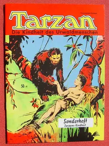 () Tarzan Sonderheft "Tarzans Kindheit" Sammlerausgabe Hethke Verlag, TOP Zustand ! Siehe bitte Bild # Comics