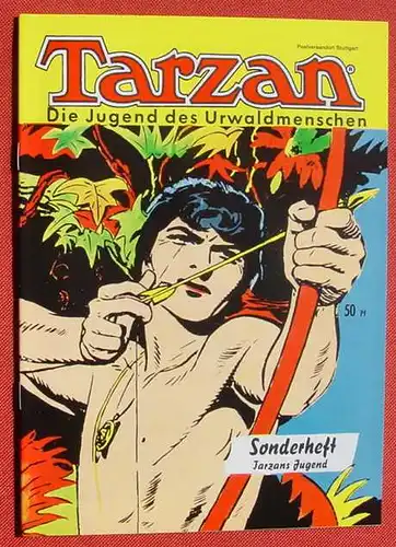 (1046358) Tarzan Sonderheft "Tarzans Jugend" Sammlerausgabe Hethke Verlag, TOP Zustand ! Siehe bitte Bild # Comics
