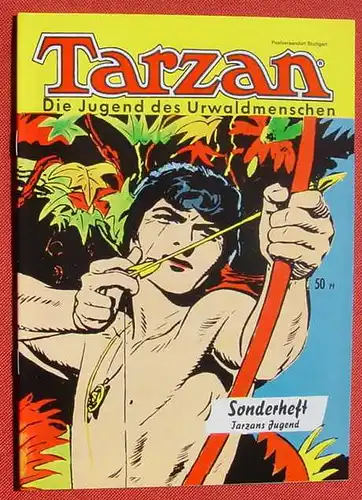 () Tarzan Sonderheft "Tarzans Jugend" Sammlerausgabe Hethke Verlag, TOP Zustand ! Siehe bitte Bild # Comics