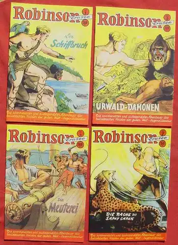 (1046383) Robinson. 6 Comics : Nr. 1, 3, 4, 7, 124, 125, diverse Sammlerausgaben. TOP Zustand ! Siehe bitte Bilder