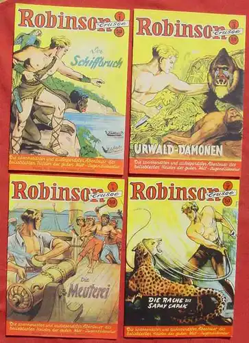 () Robinson. 6 Comics : Nr. 1, 3, 4, 7, 124, 125, diverse Sammlerausgaben. TOP Zustand ! Siehe bitte Bilder