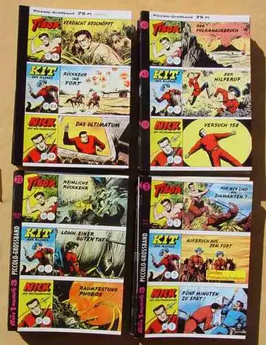 NEU : Versandkosten ab Euro 7,00 / BRD (intern 1046398) Piccolo GROSSBAND. 88 verschiedene Comics (Nr. 2-89). Sammlerausgaben Hethke. TOP Zustand ! Siehe bitte Bilder, vermutlich ungelesen ! Nachdruck der Hefte aus dem Lehning-Verlag ab 1964.