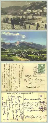 Admont / Oesterr. 2 x 1911-1917 ()  2 Ansichtskarten. Postalisch gelaufen 1911 u. 1917