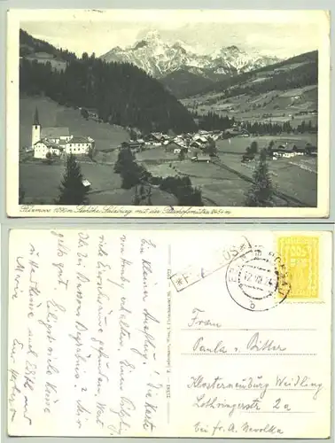 Filzmoos (1030241) Ansichstkarte. Oesterreich. Postalisch gelaufen 1924