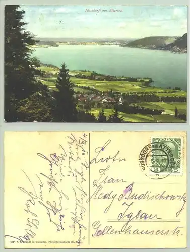 Nussdorf, Oesterreich (1026065) Ansichtskarte. Postalisch gelaufen 1910
