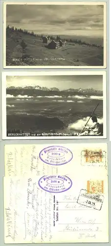 2 x Bodensdorf (1025931) 2 Ansichtskarten. Postalisch gelaufen 1929