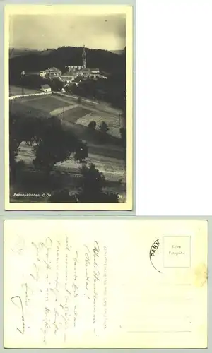 Pabneukirchen (1026069) Foto-Ansichtskarte. Postalisch gelaufen, aber Marke geloest, Schrift zum Teil verblasst. Alter nicht bekannt, evtl. 1930er Jahre ?