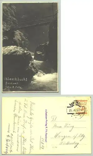 Rankweil (1026096) Ansichtskarte. Postalisch gelaufen 1929