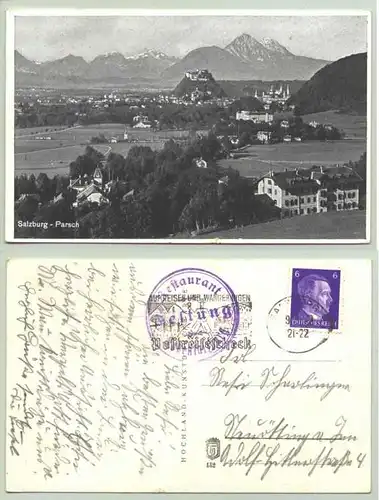 Salzburg-Parsch (1026103) Ansichtskarte. Postalisch gelaufen 1942