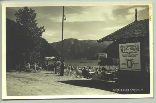 Scholastika (1030070) Huebsche Foto-Ansichstkarte 'Scholastika am Achensee'. Oesterreich. Postalisch nicht gelaufen, um 1930er Jahre ?