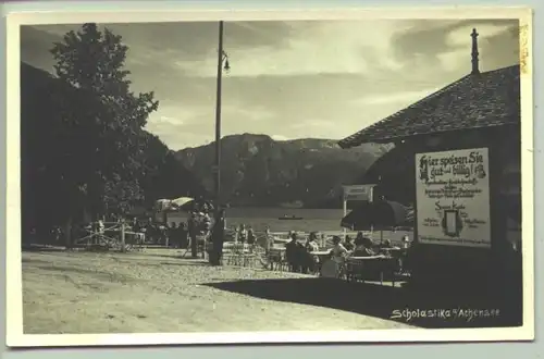 Scholastika () Huebsche Foto-Ansichstkarte 'Scholastika am Achensee'. Oesterreich. Postalisch nicht gelaufen, um 1930er Jahre ?