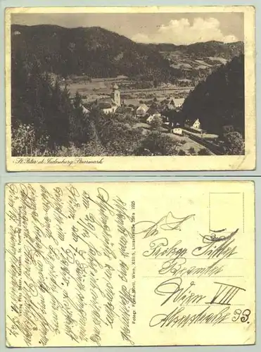 St.Peter (1026114) Ansichtskarte. Beschrieben aber postalisch nicht gelaufen. Verlag Moertl, Wien 1925