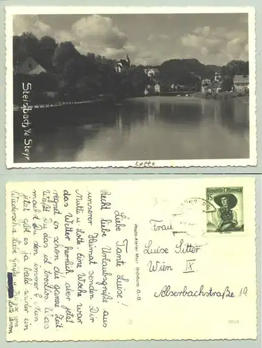 Steinbach (1026137) Ansichtskarte. Postalisch gelaufen, unleserlicher Stempel, Alter der AK nicht bekannt, um 1960 ?