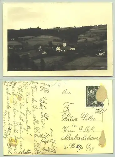 Stiwoll (1026142) Ansichtskarte. Postalisch gelaufen 1947. / leicht knittrig, Album-Klebereste