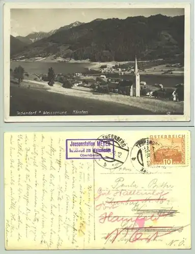 Techendorf (1026145) Ansichtskarte. Postalisch gelaufen 1930