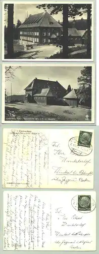 2 x Feldberg 1940 (intern : 1024234) 2 alte Ansichtskarten mit Motiven vom Caritas-Haus