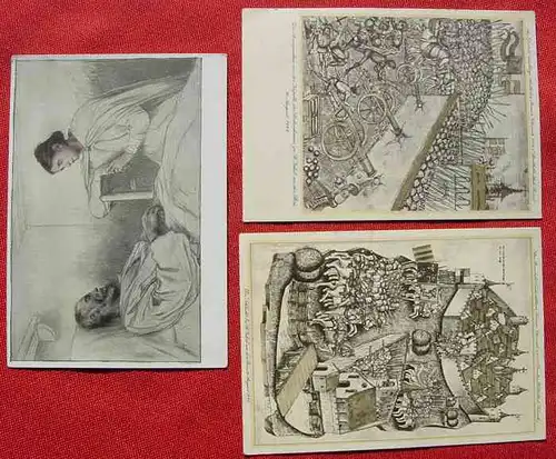 (1039178) 2 Postkarten Schweiz Rotes Kreuz 1948/ 1960 u. Postkarte, Gebrauchsspuren
