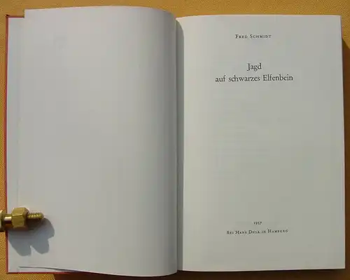 (1010956) "Jagd auf schwarzes Elfenbein" (Sklavenhandel) 232 S., Dulk-Verlag, Hamburg 1957