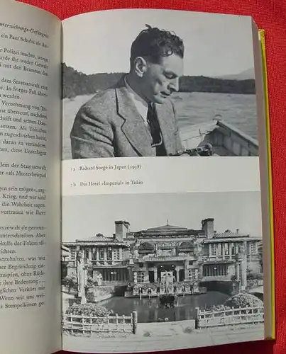 () "Richard Sorge" - 'Die Geschichte eines grossen Doppelspiels'. 434 S., # 2. Weltkrieg # Militaria # Spionage