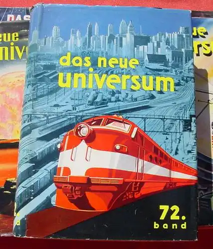 () "Das Neue Universum" 7 Baende ! Union-Deutsche Verlagsgesellschaft, Stuttgart ab 1949