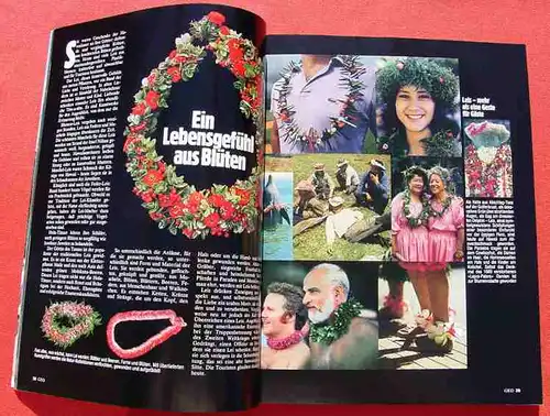 (1011207) Reisemagazin GEO-Spezial "Hawaii". 1984. 160 Seiten. Verlag Gruner + Jahr, Hamburg