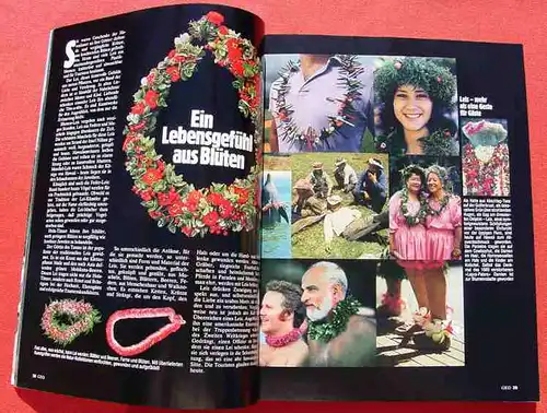 () Reisemagazin GEO-Spezial "Hawaii". 1984. 160 Seiten. Verlag Gruner + Jahr, Hamburg